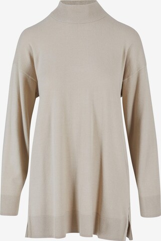 Pullover extra large di Urban Classics in beige: frontale