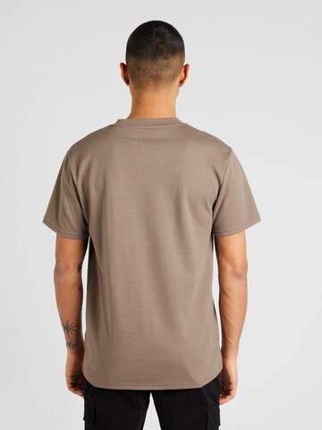 T-Shirt HOLLISTER en marron