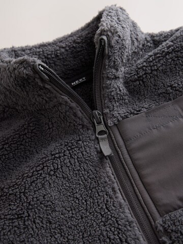 Next Fleece jas in Grijs