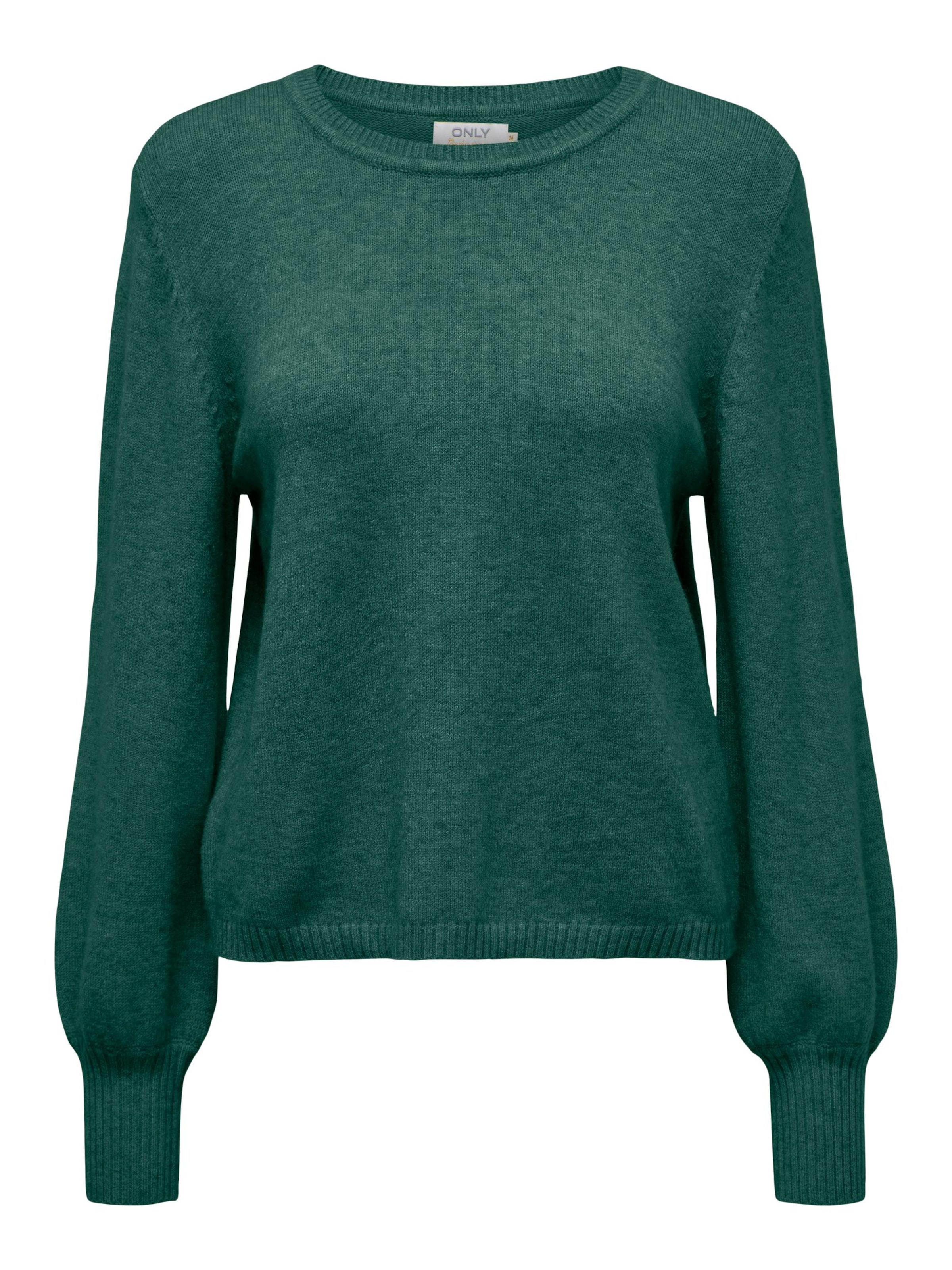 Only Tall Свитер 'ONLLEVA' в Зеленый: спереди
