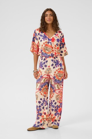 CULTURE Loosefit Broek in Beige