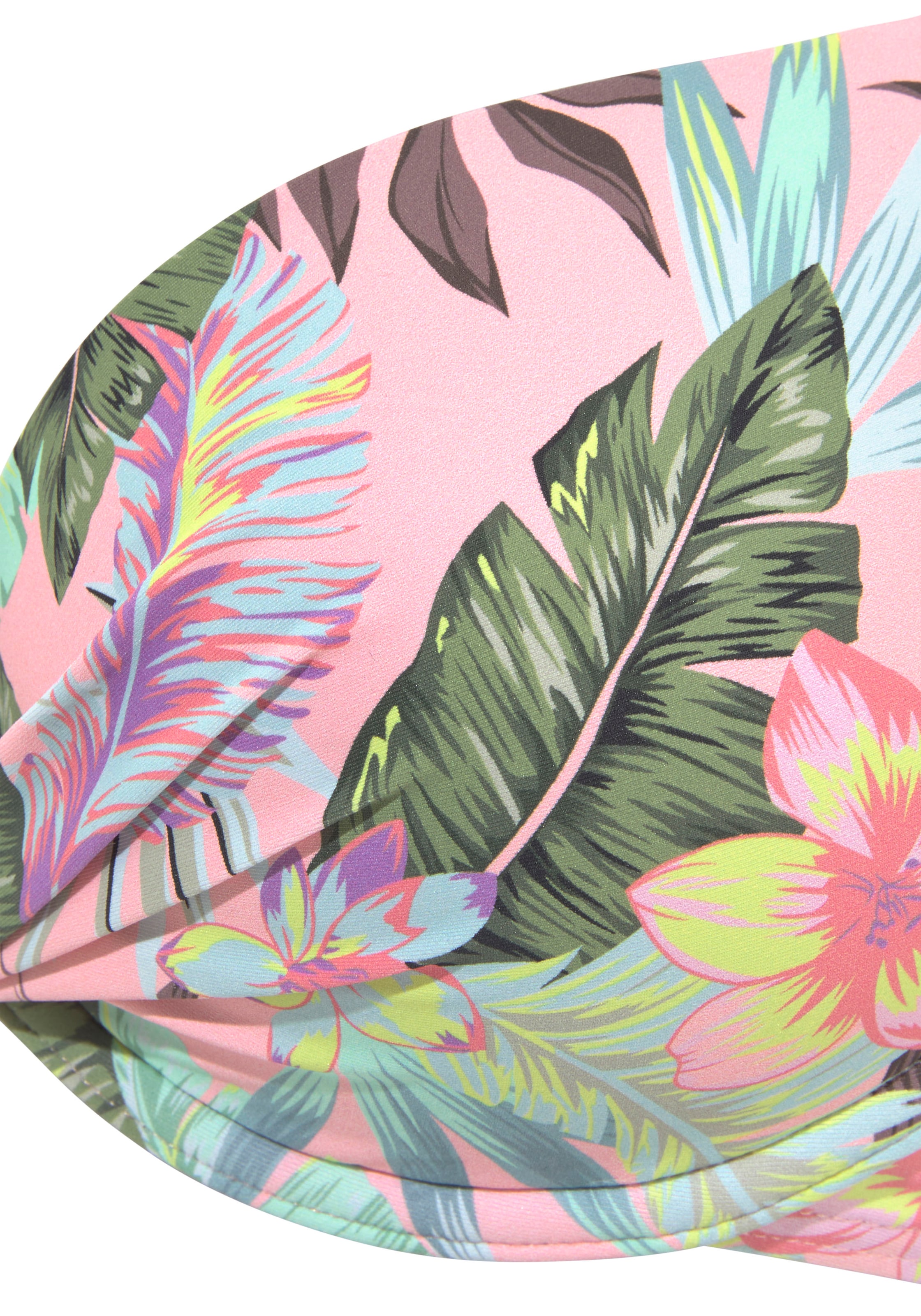 T-shirt Top per bikini di s.Oliver in rosa