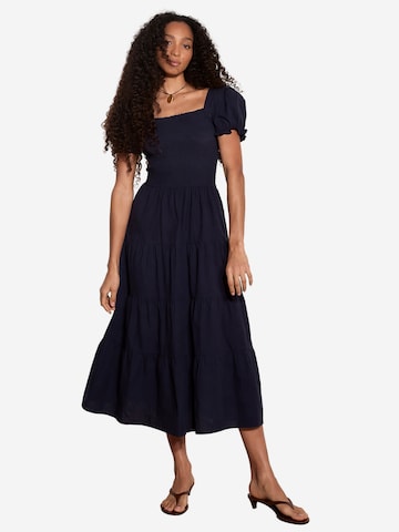 Apricot Jurk ' ' in Blauw: voorkant
