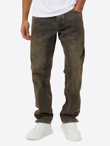 Loosefit Jeans di BRAVE SOUL in marrone: frontale