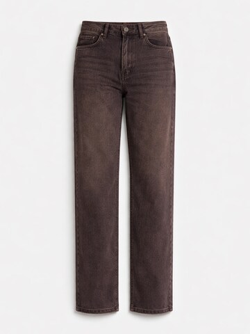 IT'S BASIC Wide leg Jeans 'Olea Wide High Rise Jeans' in Brown: front