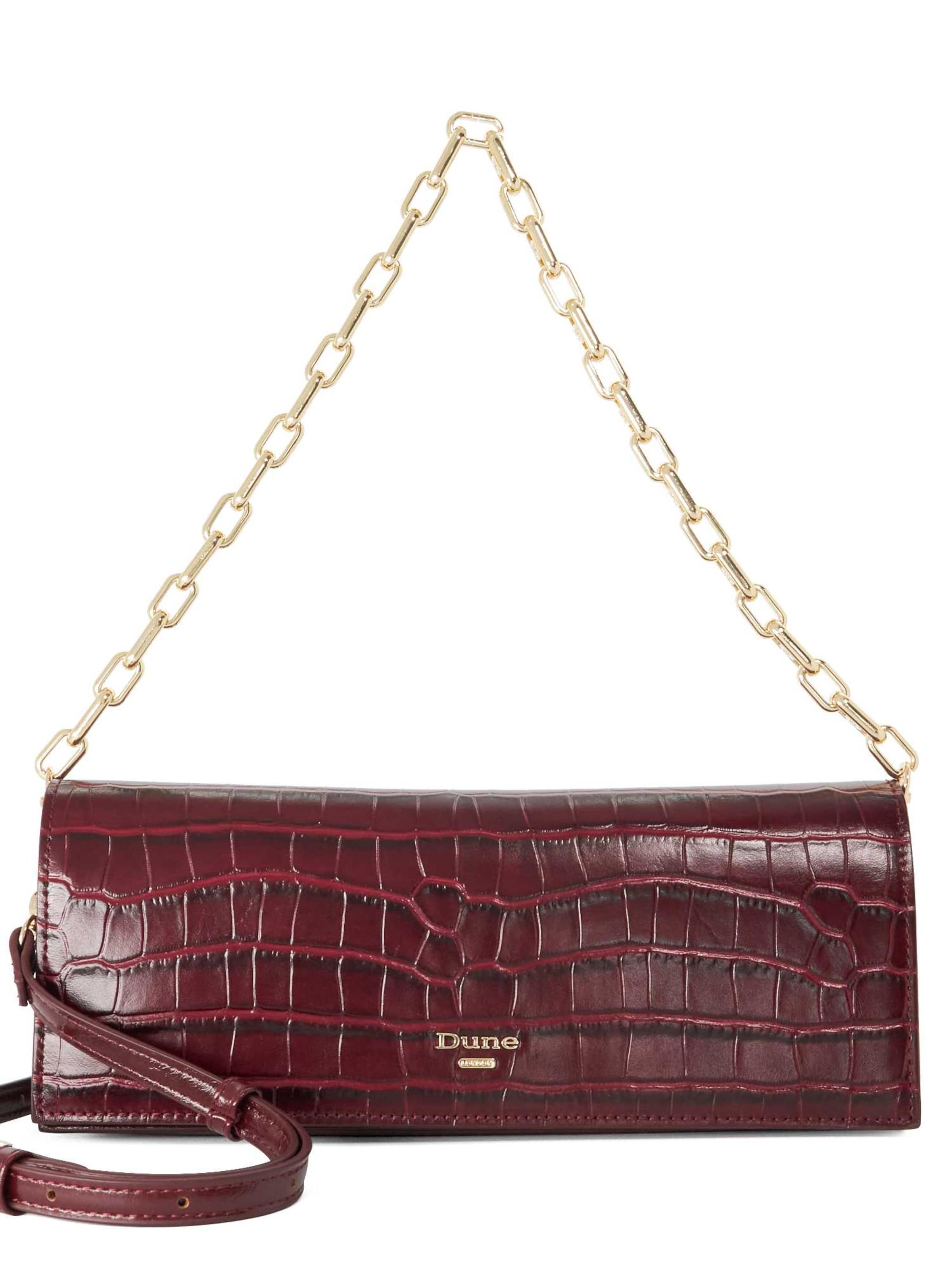Sac bandoulière 'Bemuse' Dune LONDON en rouge : devant