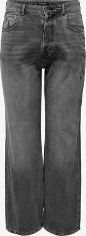 ONLY Carmakoma Wide Leg Jeans 'Celeste' i sort: forside