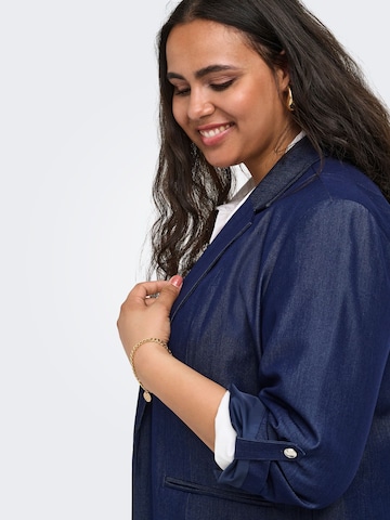 ONLY Carmakoma Blazer 'CARKAYLE-IRIA' in Blue