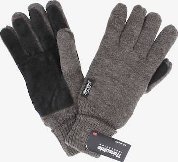 SAMAYA Full Finger Gloves in Grey: front