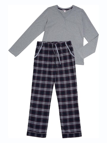 La V Pyjama in Grijs