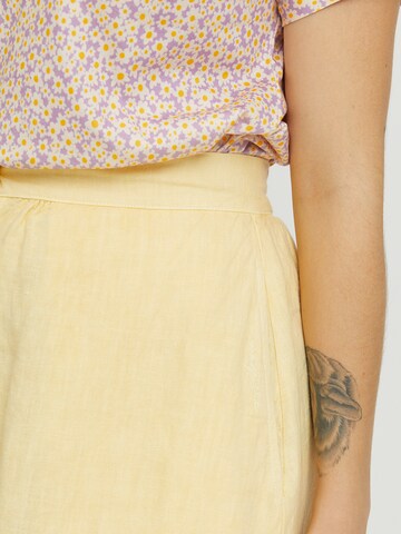 mazine Skirt ' Lorette ' in Yellow