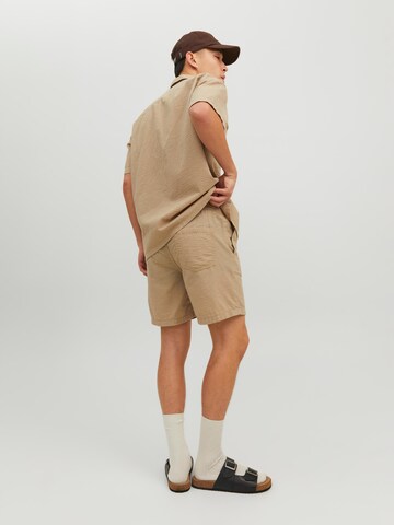 Regular Pantalon 'Jeff' JACK & JONES en beige