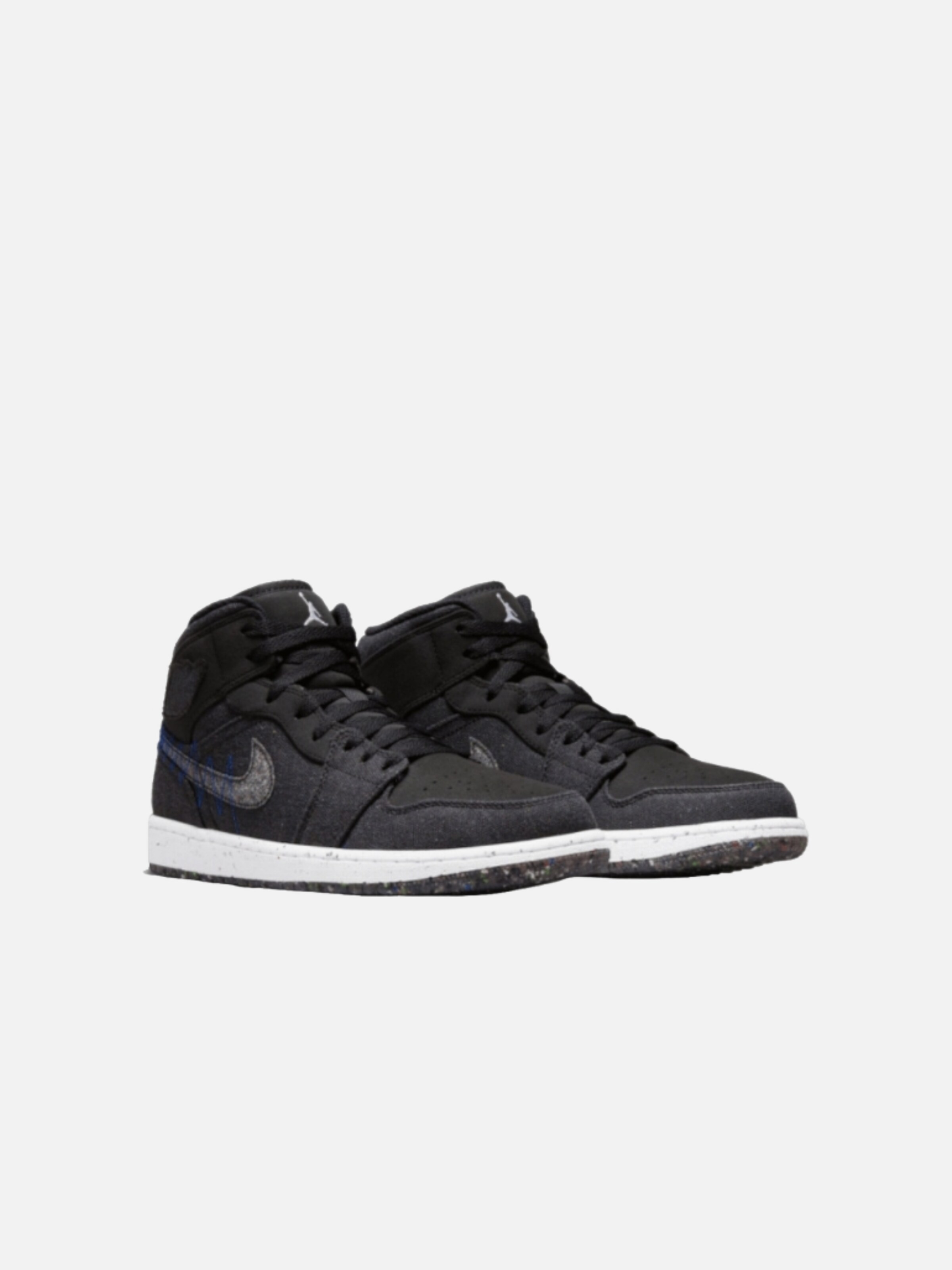 Baskets hautes 'Air 1 Mid SE Crater' Jordan en noir