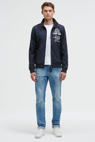 CAMP DAVID Between-season jacket in Blue: front