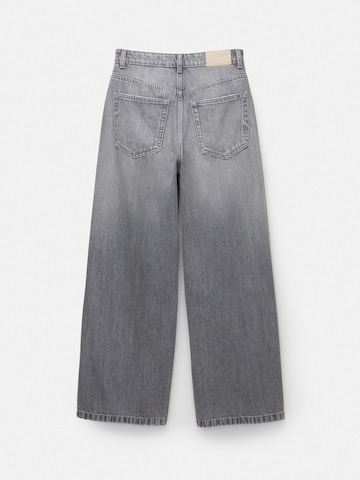 Pull&Bear Baggy Jeans in Grey