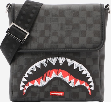 Sac à bandoulière Sprayground en gris : devant