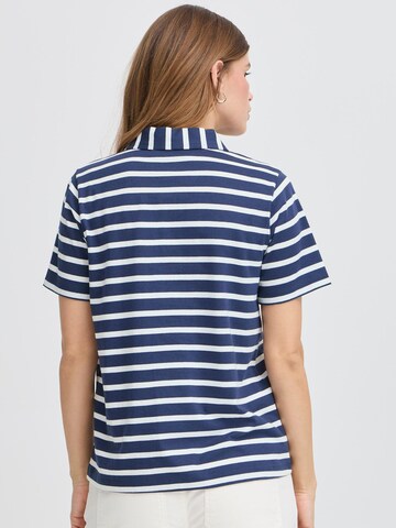 Fransa Shirt 'Samma' in Blue