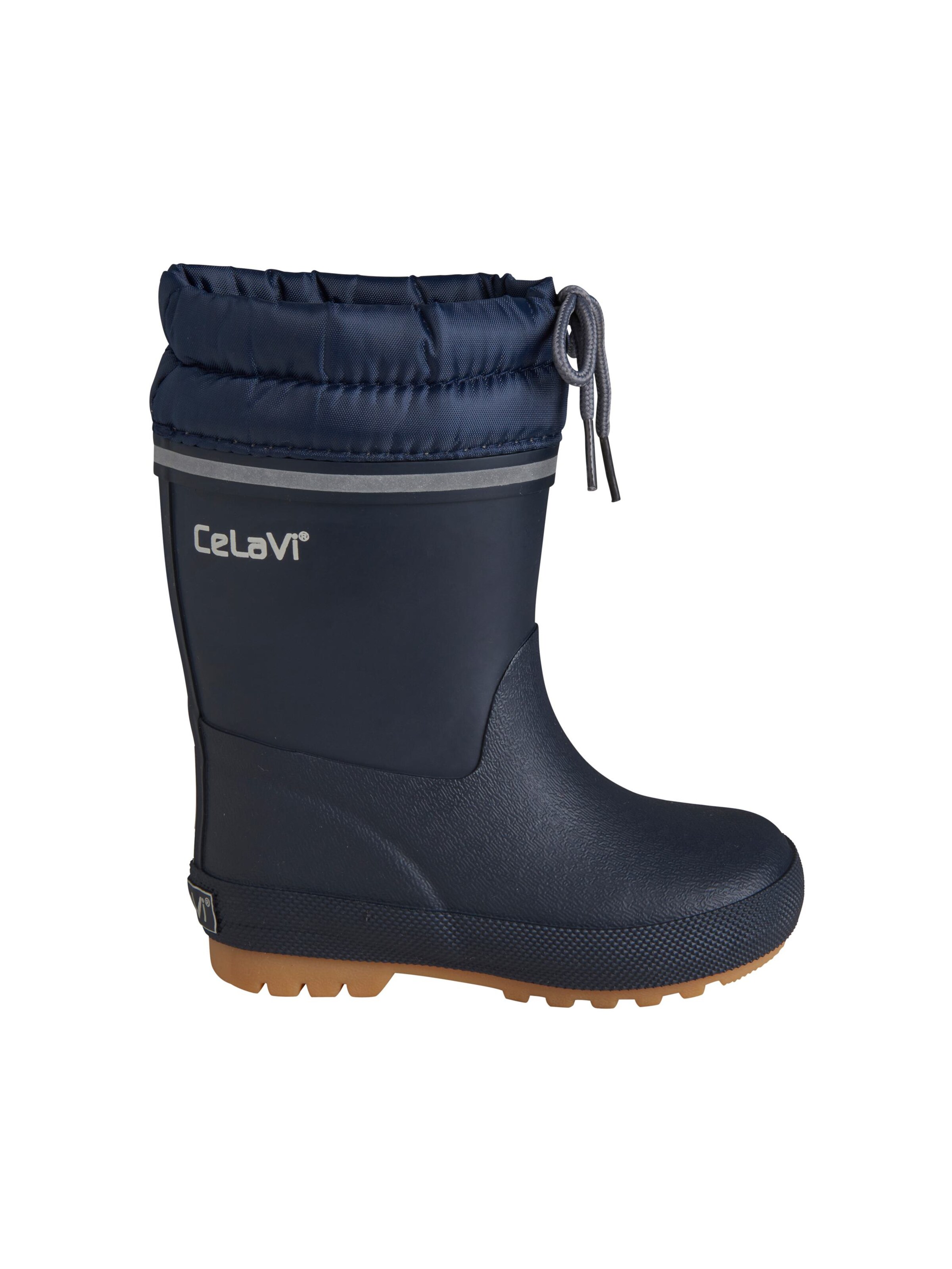 CeLaVi Regenlaarzen 'Thermal' in Blauw: voorkant