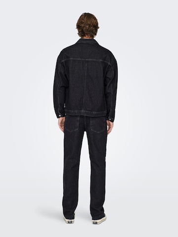 Veste mi-saison 'Rick' Only & Sons en noir