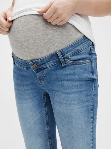 MAMALICIOUS Skinny Jeans 'NIKO' in Blue