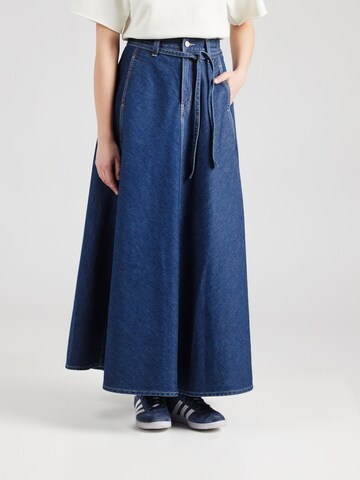 LEVI'S ® Rok 'XL SQUARE CIRCLE' in Blauw: voorkant