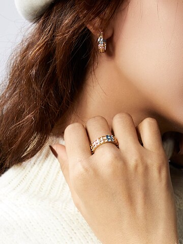 Victoria Hyde Ring 'Pansy' in Goud