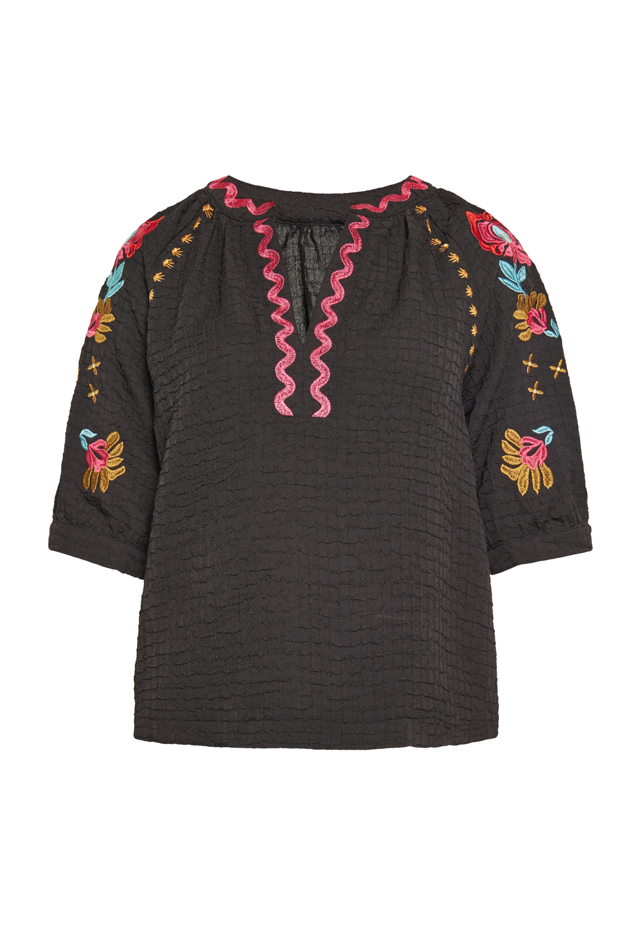 Gaya Bluse 'Festival' i sort: forside