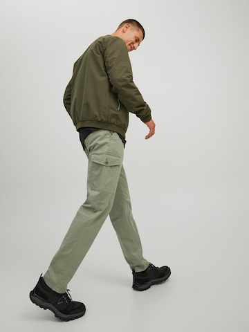 JACK & JONES - regular Pantalón cargo 'OLLIE BOWIE' en verde