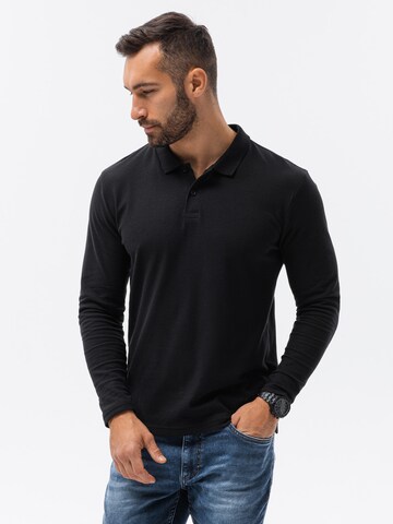 Ombre Shirt 'L132' in Schwarz