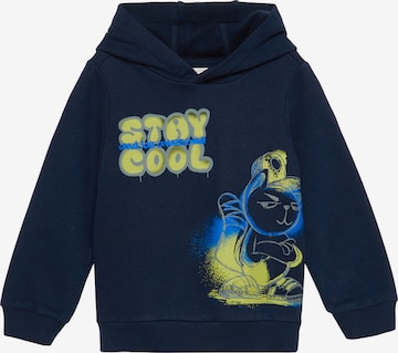 Sweat s.Oliver en bleu : devant