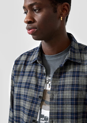 Coupe regular Chemise QS en bleu