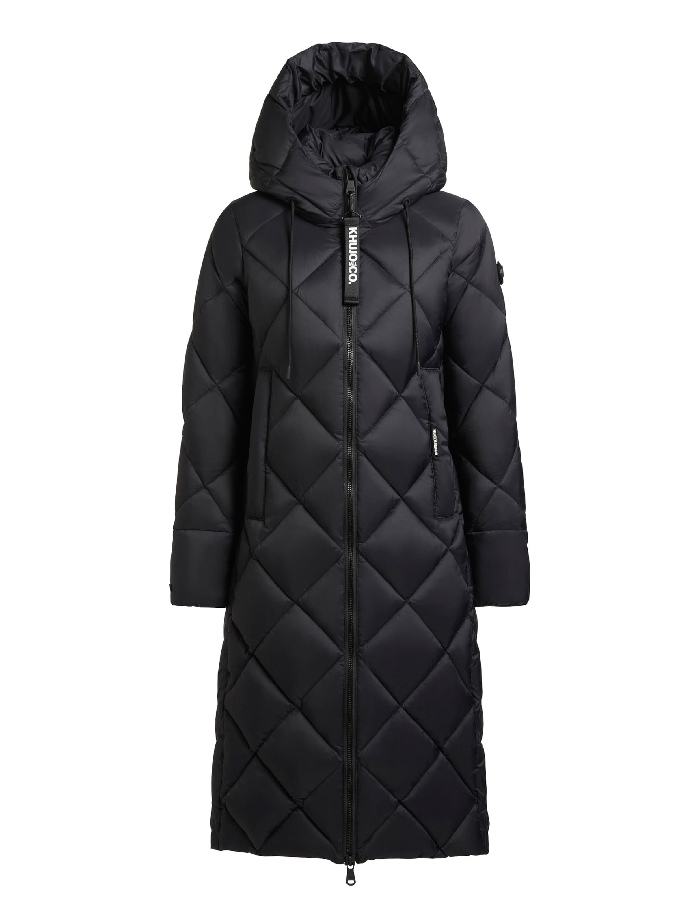 khujo Χειμερινό παλτό &#x27;Cilia&#x27; σε μαύρο: μπροστά