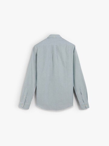 Scalpers Regular Fit Hemd 'New Oxford' in Grün