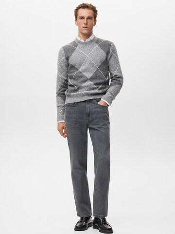 MANGO MAN Regular Jeans 'LORI' in Grey