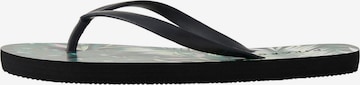 PIECES T-Bar Sandals 'VERA' in Black: front