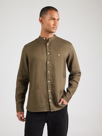 FYNCH-HATTON Regular fit Ing - zöld: elől