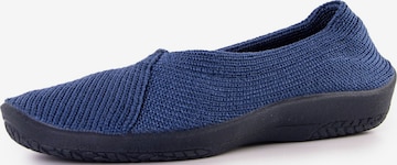 Arcopedico Classic Flats in Blue: front