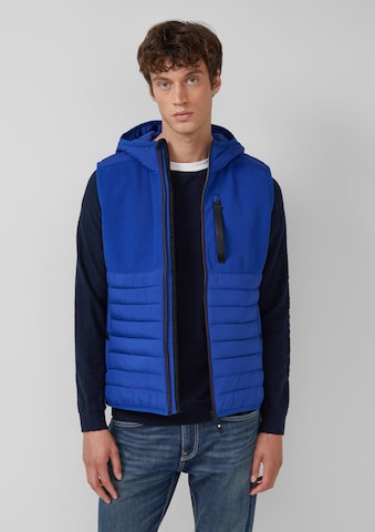 s.Oliver Bodywarmer in Blauw: voorkant