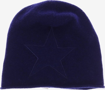 FTC Cashmere Hat & Cap in One size in Blue: front