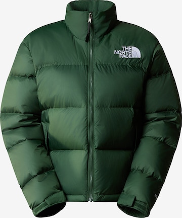 Geacă de iarnă de la THE NORTH FACE pe verde: față