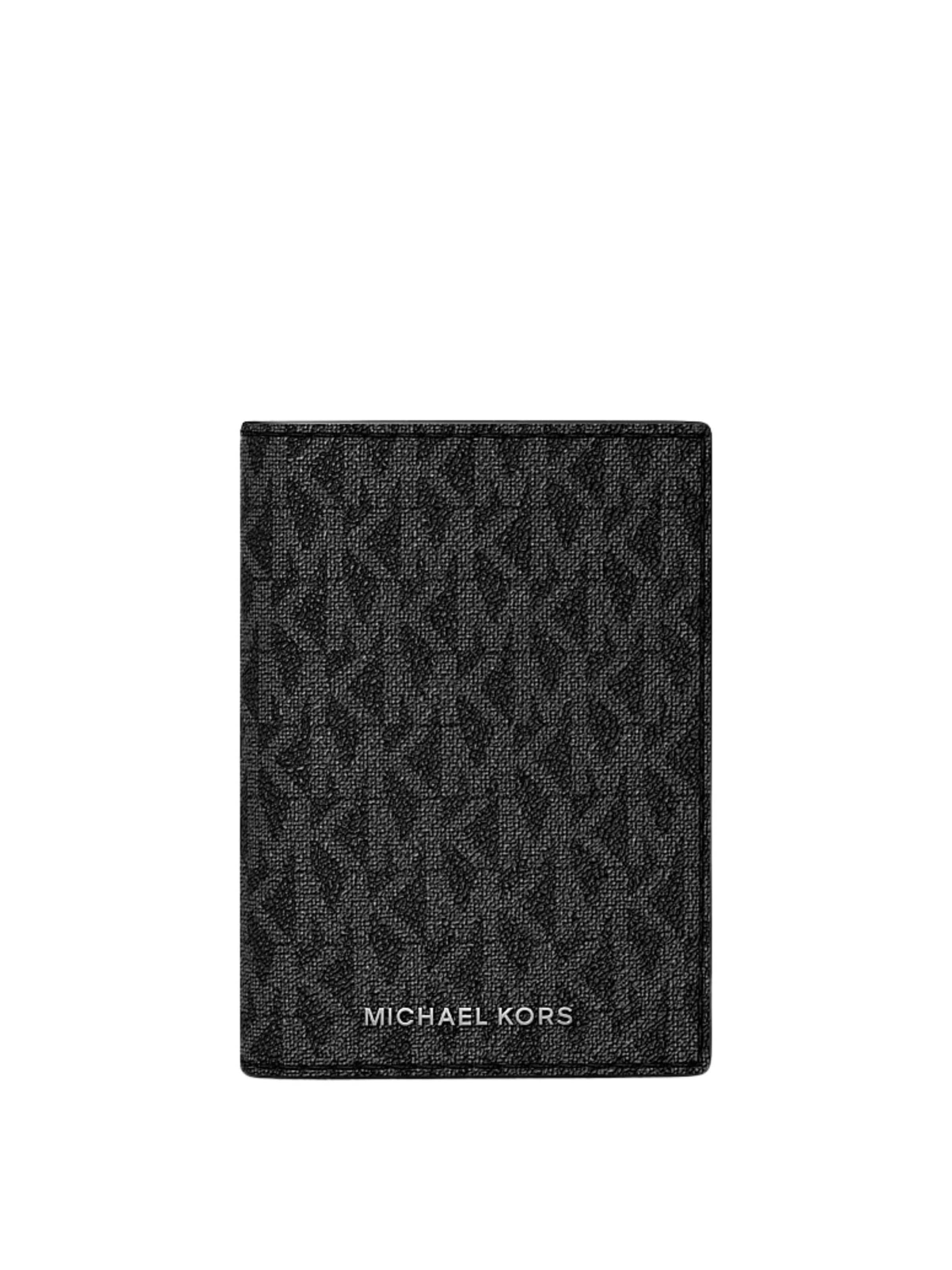 Michael Kors Peněženka 'MICHAEL KORS WALLET Portafoglio' – černá: přední strana