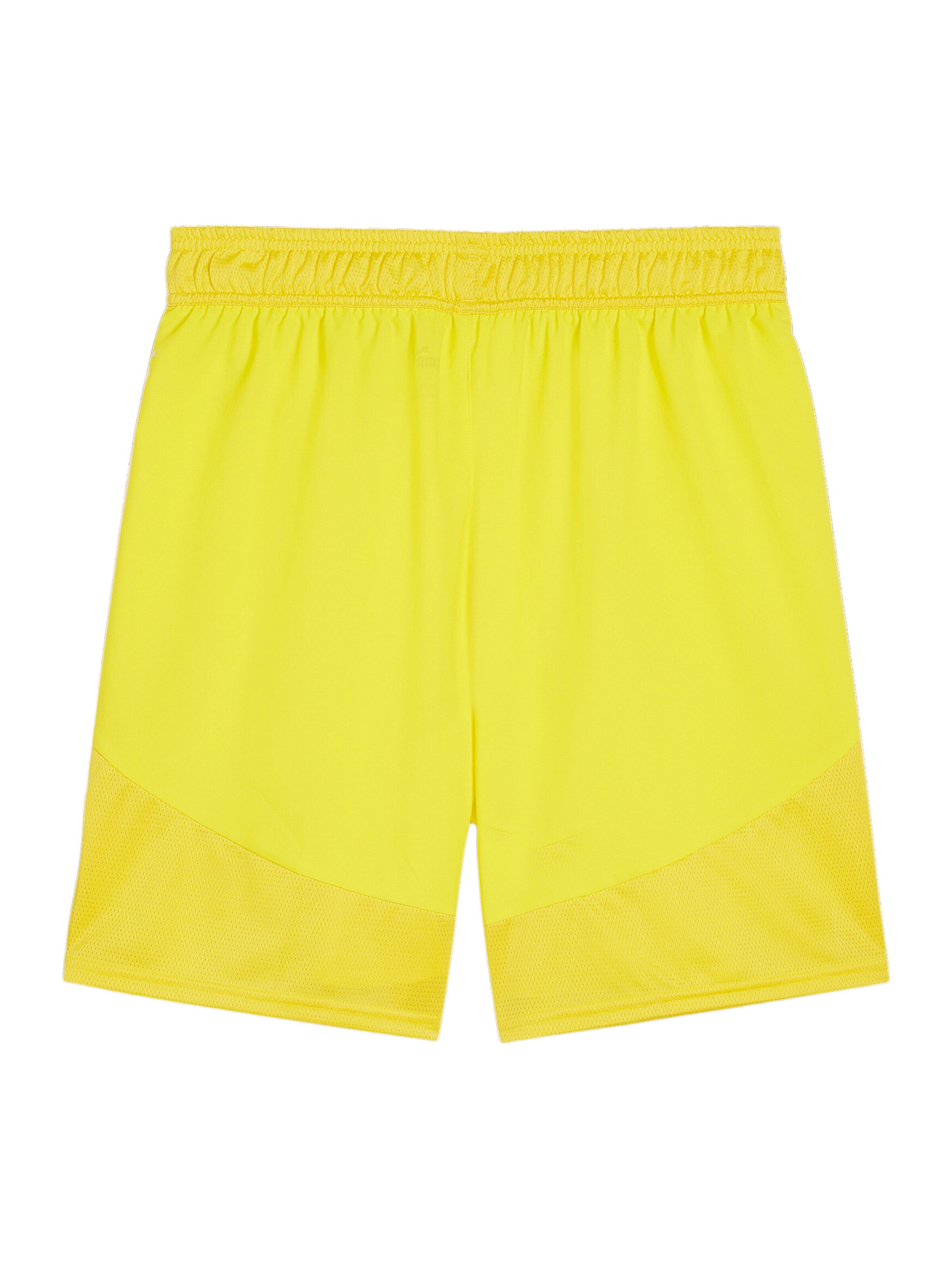 PUMA Regular Workout Pants 'TeamFINAL' in Yellow