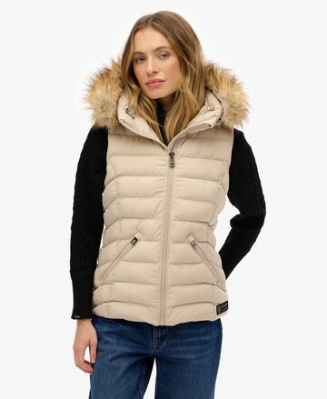 Gilet 'Fuji' Superdry en gris : devant