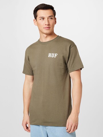 HUF T-Shirt in Grün: predná strana