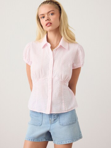Next Bluse in Pink: Vorderseite
