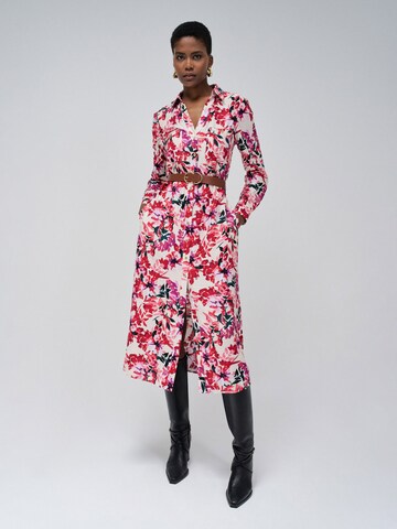 Salsa Jeans Kleid in Pink: Vorderseite