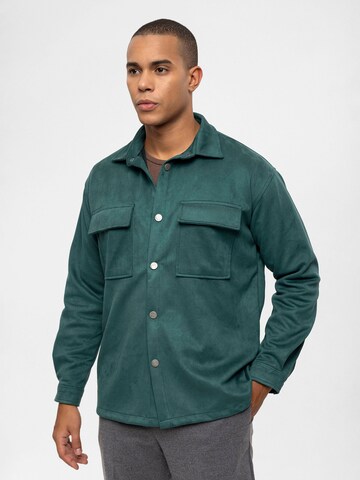 Regular fit Camicia di Antioch in verde