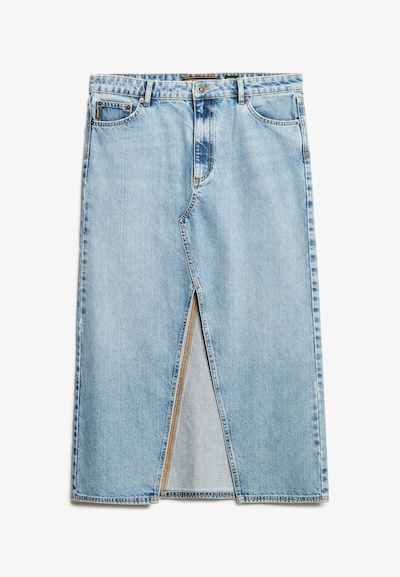 Superdry Jupe en bleu clair, Vue avec produit