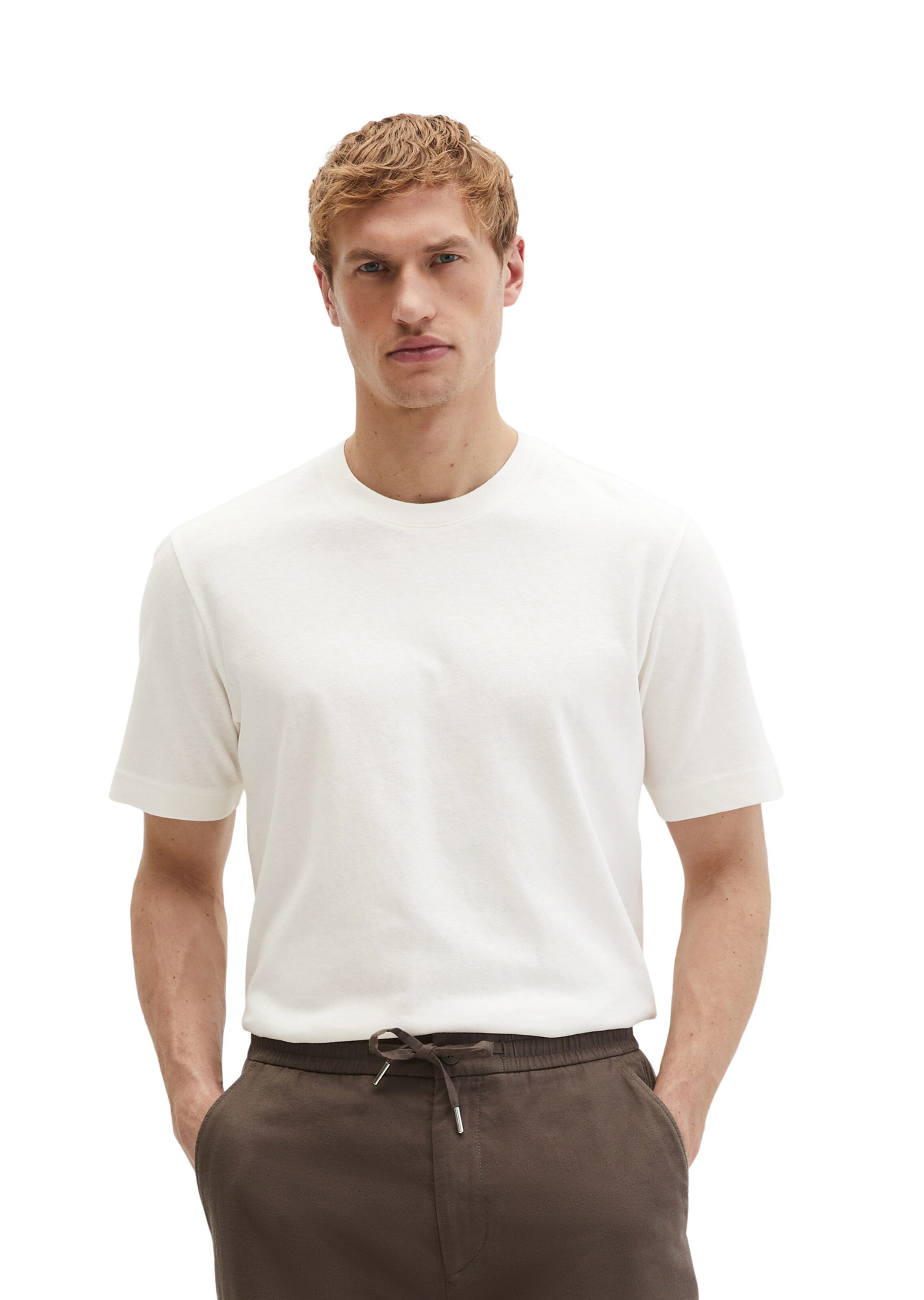 Marc O'Polo Shirt in White: front