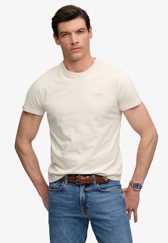 T-Shirt 'Essential' Superdry & Co en beige : devant